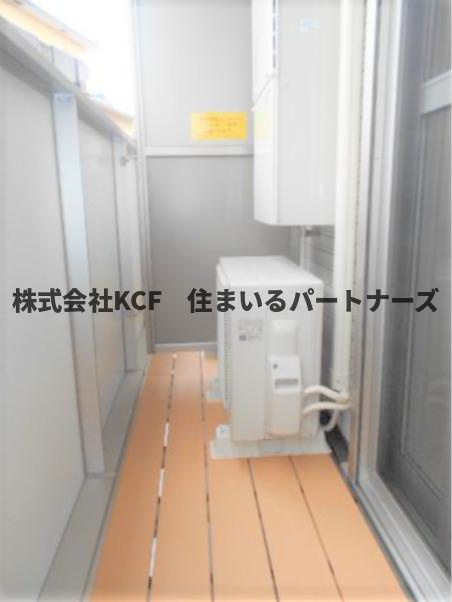 ベルネージュⅡのバルコニー|お洗濯にも便利なバルコニー付き