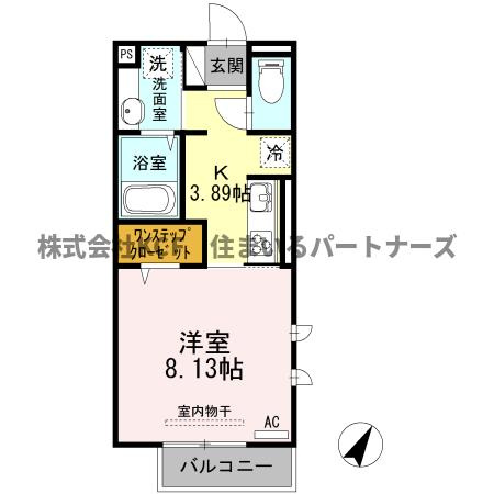ベルネージュⅡの間取り