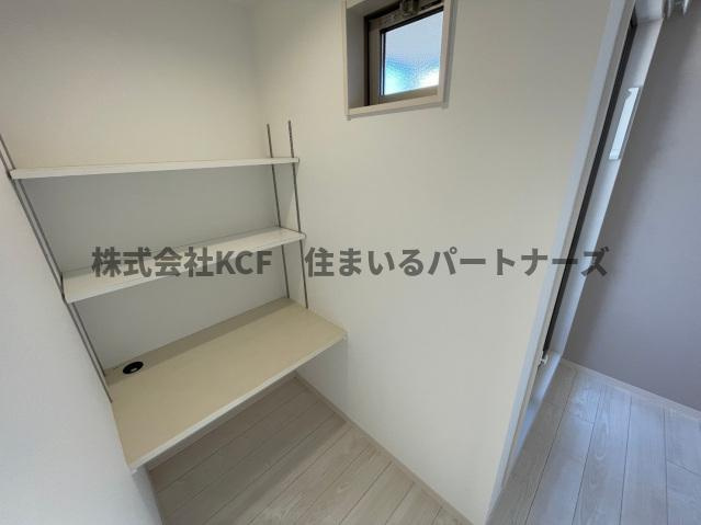 久留米市津福本町のアパートの収納