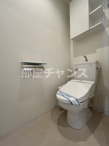 グランルクレ新栄ウエストのトイレ|落ち着いた色調のトイレです