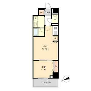 グランルクレ新栄ウエストの間取り