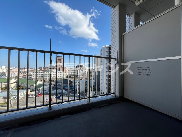 グランルクレ新栄ウエストのバルコニー|バルコニーがあります