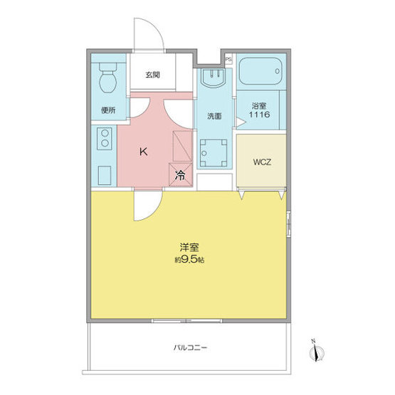 【間取り】 | 旭ヶ丘ハイツ