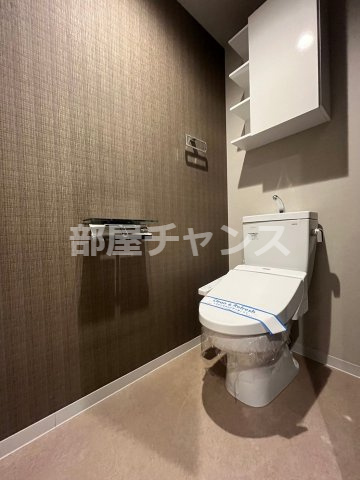 グランルクレ新栄ウエストのトイレ|ゆったりとした空間のトイレです