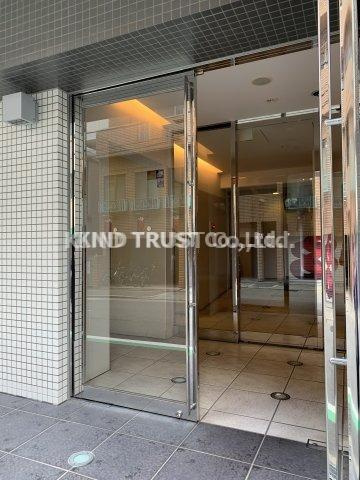 willDo南森町のエントランス|ゆとりのあるエントランスです