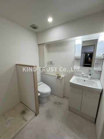 willDo南森町の洗面所|コンパクトで使いやすい洗面所