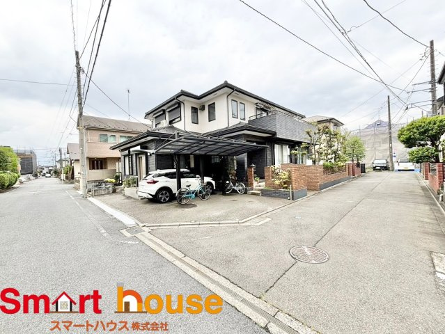 相模原市中央区由野台　新築1棟の前面道路含む現地写真