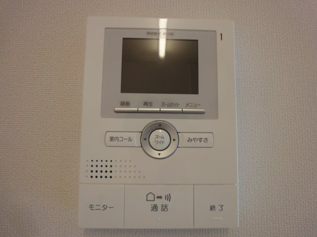 明石市東朝霧丘のアパートのセキュリティ|カメラ付インターホン（イメージ）