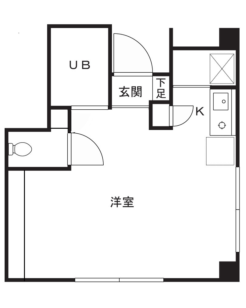 フローリエ細山Ⅱの間取り
