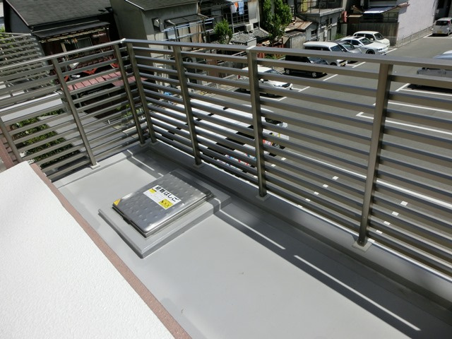 メルベーユ西淀のバルコニー