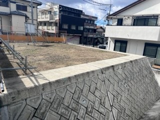 交野市森南一丁目土地の外観