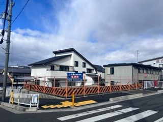交野市森南一丁目土地の前面道路含む現地写真