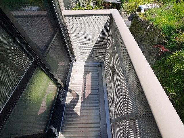 グランシャリオＤのバルコニー