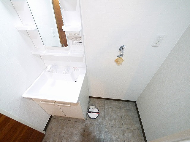 グランシャリオＤの洗面所