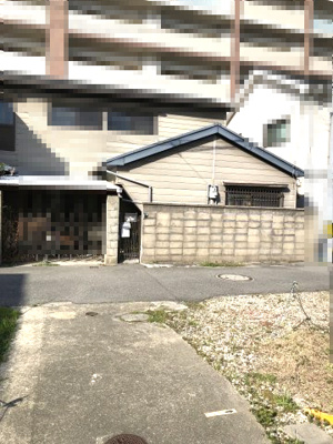 【外観】 | 堺区北花田口町１丁　古家付き土地 | 古家付き土地　約29.06坪です。