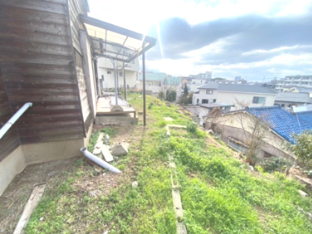 福岡市東区香椎駅東三丁目　土地の外観|西側の様子です。