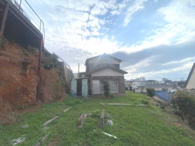 福岡市東区香椎駅東三丁目　土地の外観|北側からみた様子です。