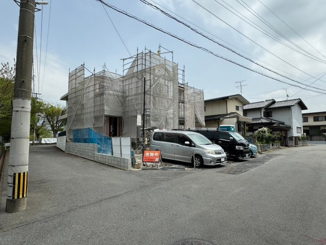 ーBloomーブルームー小倉北区篠崎2丁目1期　【小倉南区　新築戸建て】の前面道路含む現地写真|現地撮影　2024,4,16　ーBloomーブルームー小倉北区篠崎2丁目1期　【小倉南区　新築戸建て】