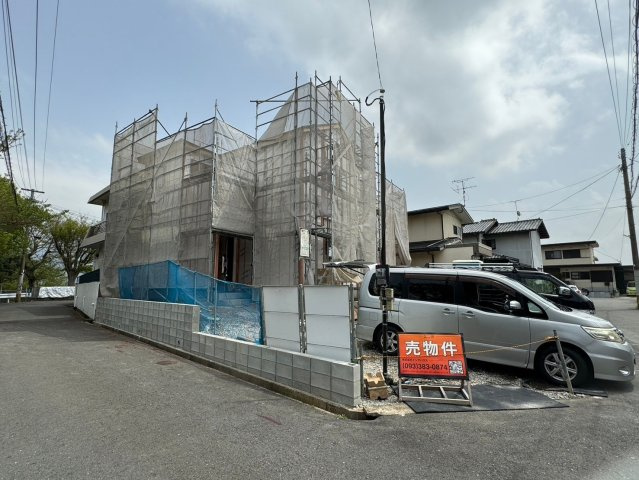 ーBloomーブルームー小倉北区篠崎2丁目1期　【小倉南区　新築戸建て】の外観|現地撮影　2024,4,16　ーBloomーブルームー小倉北区篠崎2丁目1期　【小倉南区　新築戸建て】