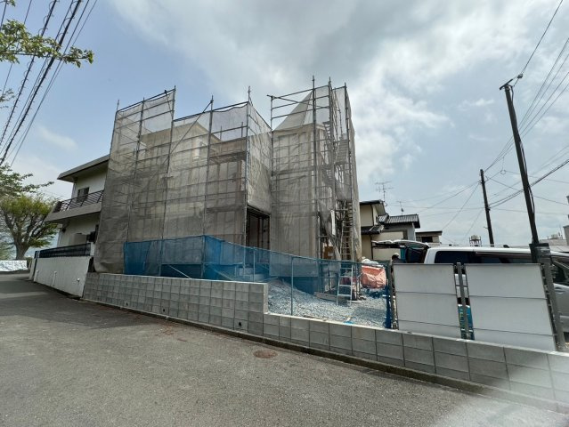 ーBloomーブルームー小倉北区篠崎2丁目1期　【小倉南区　新築戸建て】の外観|現地撮影　2024,4,16　ーBloomーブルームー小倉北区篠崎2丁目1期　【小倉南区　新築戸建て】