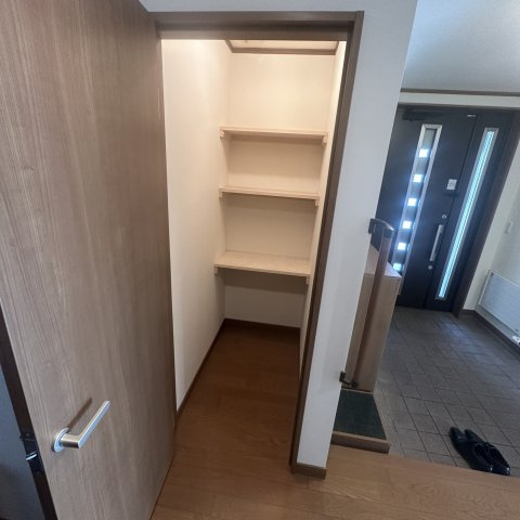室蘭市輪西町1丁目32-11長屋の収納