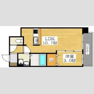 シスイル長居の間取り