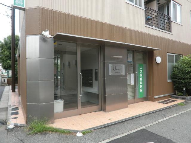 新宿区高田馬場３丁目の賃貸マンションのエントランス