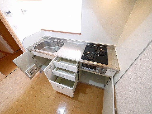 ウィルコート四条のキッチン|きれいなキッチンです