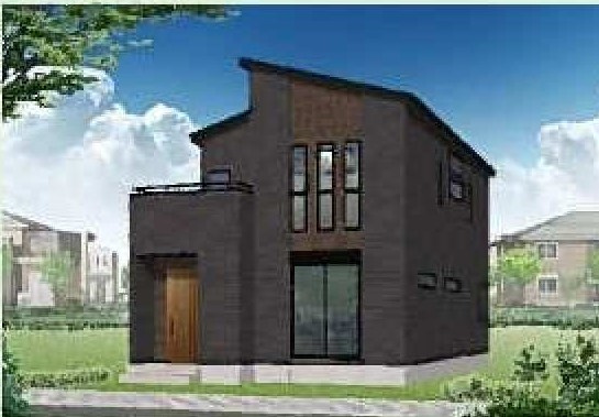 【外観パース】 | 中山2丁目　新築住宅（3号地） | 外観パースです。