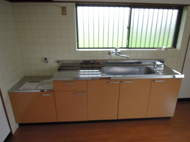 芝吹アパート貸平家のキッチン