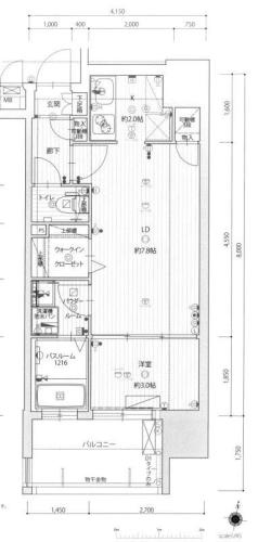 【間取り】 | グランフォーレプライム西新