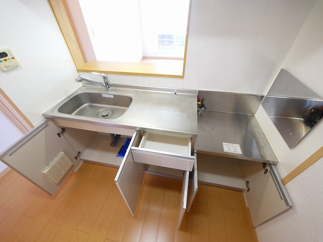 アッド　コンフォート２のキッチン|きれいなキッチンです