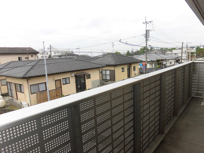 メゾン・ヴェール A|Ａ203 ベランダ