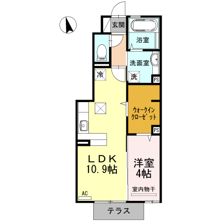 アビテプレミールの間取り
