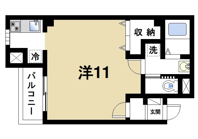パイン　ヒルの間取り|シンプルで快適な間取りです