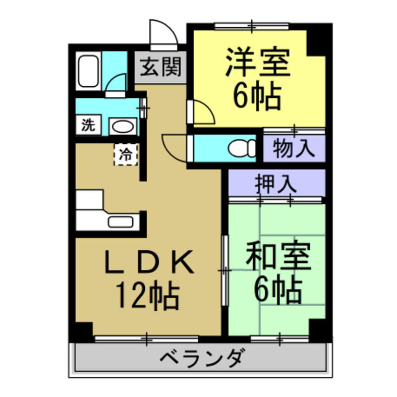 ユートピアタウンⅡの間取り
