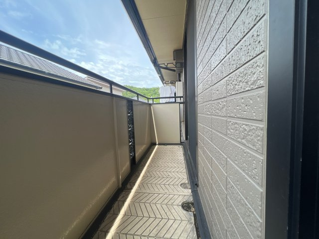 ラ・フォーレ A棟のバルコニー