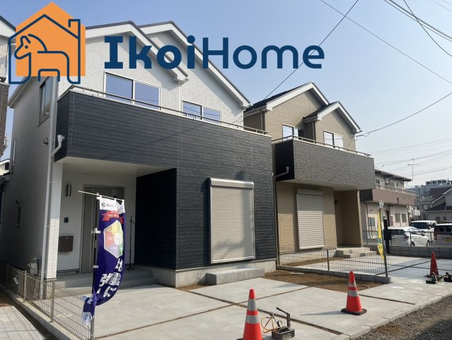 明石市大久保町大窪　新築戸建　2号棟の駐車場|●資料・カタログのご請求無料●バス停までは徒歩3分、4分で大久保駅にも到着しバスも利用しやすいです