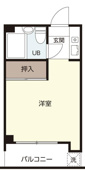 ２階建ての２階にあります