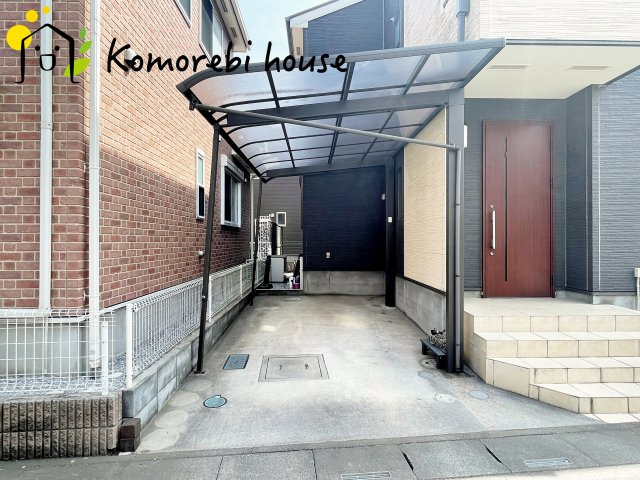 上尾市平塚　中古戸建の駐車場|4/15　撮影済み