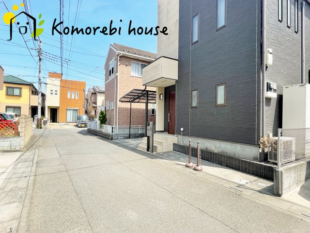 上尾市平塚　中古戸建の前面道路含む現地写真|4/15　撮影済み
