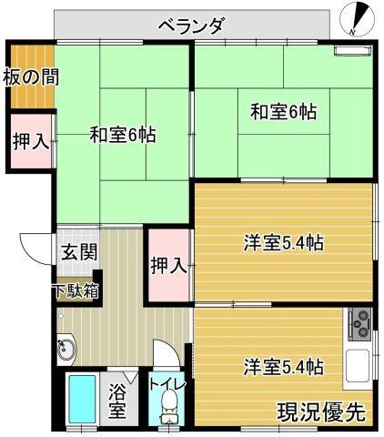 斎藤アパートの間取り