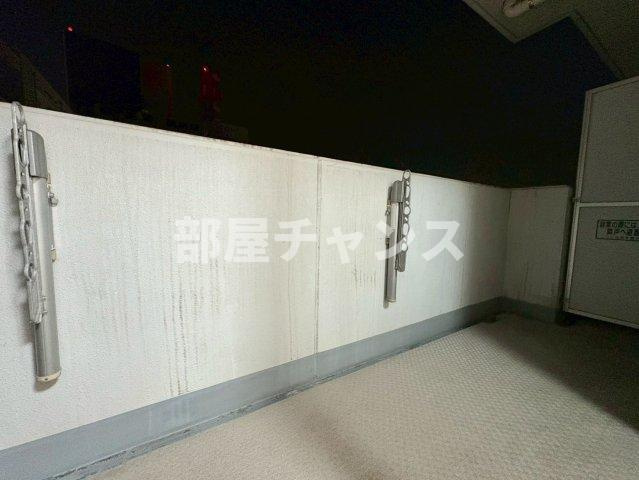 レジディア高岳のバルコニー