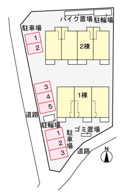 【駐車場】 | アンジュ1