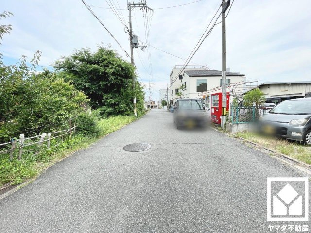 南区吉祥院西ノ茶屋町の前面道路含む現地写真