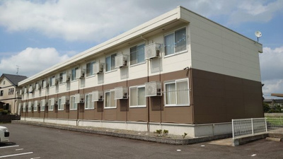 【外観】 | レオパレスレフォルム | きれいな外観です