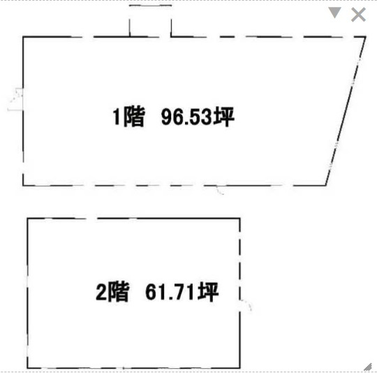 船越町貸店舗の間取り