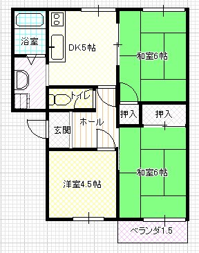 フレグランス光の間取り
