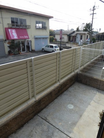 スカイコートのバルコニー