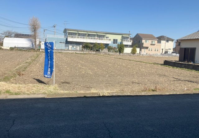 敷地面積77坪　売地　越谷市恩間新田　